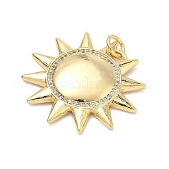 Латунные микро проложить кубического циркония подвески&nbsp;KK-P345-20G