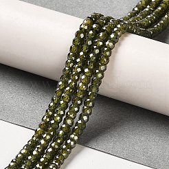 Zirkonia Perlenstränge&nbsp;ZIRC-G001-01J