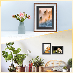 Прямоугольные картонные бумажные рамки для фотографий&nbsp;DIY-WH20062-28P