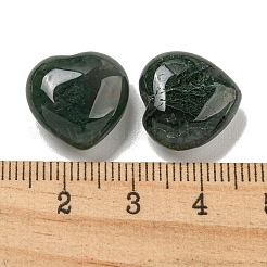 Природные моховой агат бисером G-P531-A20-01