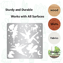 Трафареты для штампов из нержавеющей стали DIY-WH0238-118