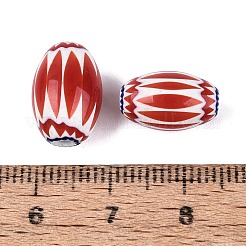 Handgefertigte Millefiori-Glasperlen&nbsp;LS-LA-N002-04B