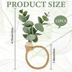 Кольца для салфеток из ПВХ-листа&nbsp;AJEW-CP0006-67A