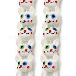 Бусы лэмпворк ручной работы LAMP-Z010-01