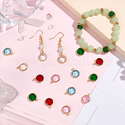 15шт 5 цвета k9 стеклянные подвески&nbsp;GLAA-BBC0001-11A