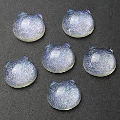 Cabochons en résine translucide&nbsp;RESI-B016-02D
