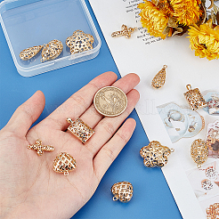 12шт 6 латунные подвески KK-PH0002-61