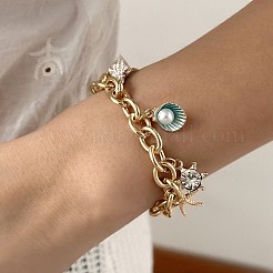 Pulseras estilo playero de aleación&nbsp;WG5E974-05