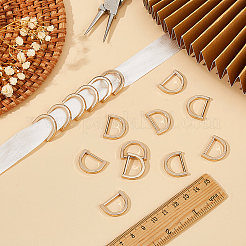 40 шт. пряжки для регулировки ремня сумки из цинкового сплава FIND-DC0007-62