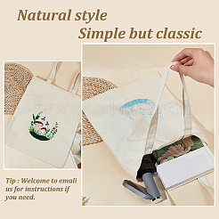 Наборы для вышивки холщовой сумки своими руками DIY-WH0304-684A