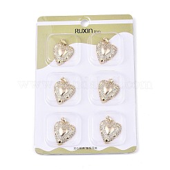 Латунные микро проложить кубического циркония подвески&nbsp;KK-T073-40G