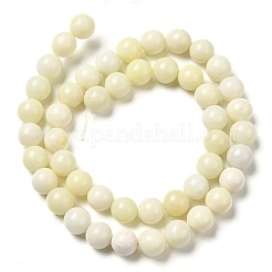 Fili di perline giada naturale&nbsp;G-H298-A04-03