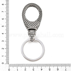 Брелки из хирургической нержавеющей стали 316 STAS-Z165-05AS-04