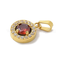 Ионное покрытие (ip) 304 нержавеющая сталь микропаве кубический цирконий подвески&nbsp;STAS-Z107-05G-01