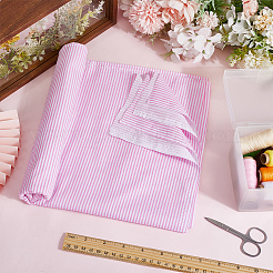 1 шт. хлопчатобумажной ткани с полосатым узором&nbsp;DIY-DR0002-63C