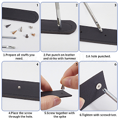 Zinklegierungsnieten&nbsp;DIY-GF0010-81C