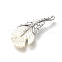 Латунные микро проложить кубического циркония подвески&nbsp;LS-KK-U061-01P