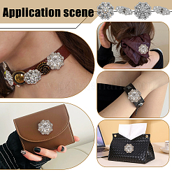 20 шт. 2-х цветный цветок из цинкового сплава BUTT-NB0001-83