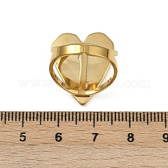 Кольца для женщин из нержавеющей стали 304 с эмалью&nbsp;RJEW-G355-02G