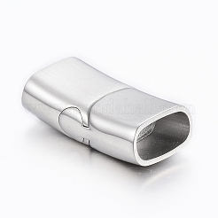 Fermoirs magnétiques en acier inoxydable 304 lisse et résistant au ternissement avec emembouts collées&nbsp;STAS-H402-29P