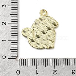 Plateados de oro colgantes de esmalte de aleación&nbsp;ENAM-L049-01G-03