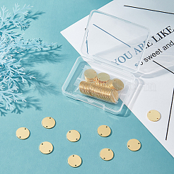 Гладкие латунные звенья&nbsp;KK-BC0001-51G