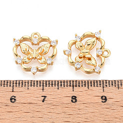 Латунные микро проложить кубического циркония подвески&nbsp;KK-N263-77B-G