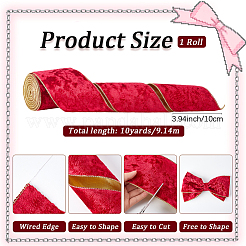 10 yard nastro velluto&nbsp;OCOR-WH20005-26