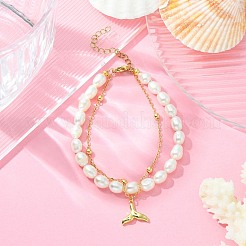 Bracelets de multi-brins&nbsp;BJEW-JB05369-03