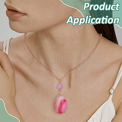 1 шт. 925 подвески из стерлингового серебра с 6 зубцами-коготками&nbsp;STER-BC0003-22RG