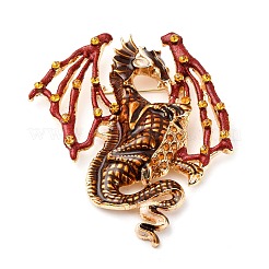 Эмалевые булавки летающего дракона&nbsp;ALRI-D302-02B-G