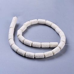 Бусы из натуральной лавы&nbsp;G450-B12