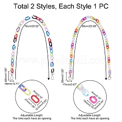 2 шт. 2 стиля ПП цепной ремень FIND-PH0002-19P