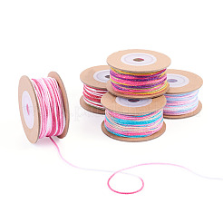 5 rouleau de cordon en coton macramé teint par segments&nbsp;OCOR-TA0004-05A