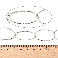 Овальные звенья цепи из нержавеющей стали 304 CHS-C018-01A-P