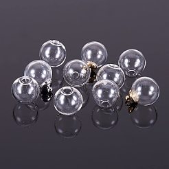 Handgemachte Kugelkugelflaschen aus geblasenem Glas&nbsp;BLOW-PH0001-07-WH