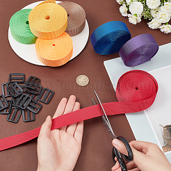 35 ярд плоских нейлоновых лент DIY-WR0003-60