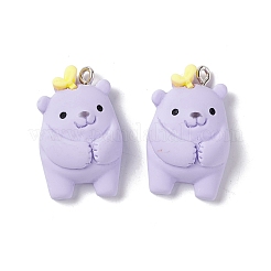 Подвески из непрозрачной смолы RESI-G046-08P