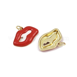 Латунь эмаль подвески&nbsp;KK-H072-08G