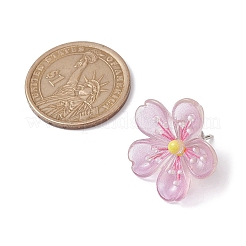 Blumen-Harz-Cabochon-Kartennadeln&nbsp;AJEW-TB00007