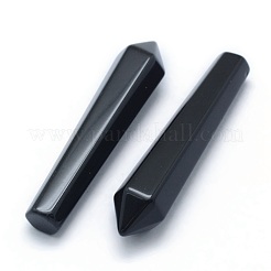 Натуральный бисер из обсидиана G-P393-M04