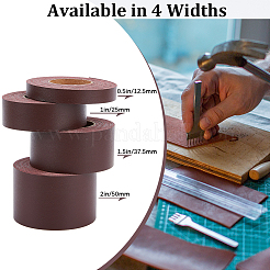 Двусторонние ленты из ПВХ из искусственной кожи длиной 2 м. SRIB-WH0011-127B-02