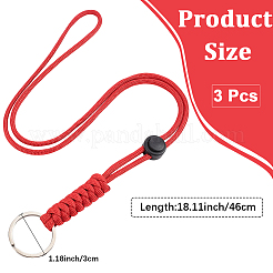 Брелки из полиэстера&nbsp;KEYC-WH20005-014D