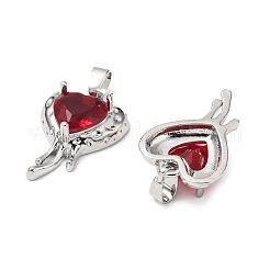 Латунные микро проложить кубического циркония подвески&nbsp;KK-G533-12P