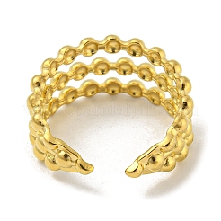 Открытое манжетное кольцо из нержавеющей стали 304&nbsp;RJEW-C067-24G