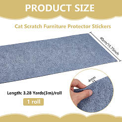 Möbelschutzaufkleber aus Polyester gegen Katzenkratzer&nbsp;AJEW-WH0609-395B
