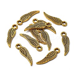 Stile tibetano incanta ala lega&nbsp;TIBEP-3344-AG-RS