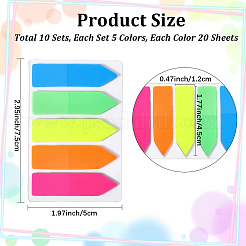 Стрелка блокнот для заметок для питомцев стикеры DIY-WH20002-659