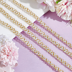 18 ярд полиэстеровых кружевных лент для отделки&nbsp;OCOR-GA0002-28