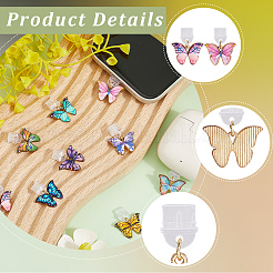 10шт пластиковые мобильные пылезащитные заглушки&nbsp;HJEW-SC00153